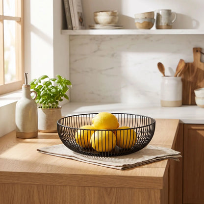 corbeille a fruit idéale pour gagner de l'espace et  qui embellie votre cuisine