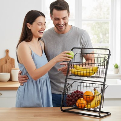 Corbeille a fruit rangement pour vos fruits et légumes