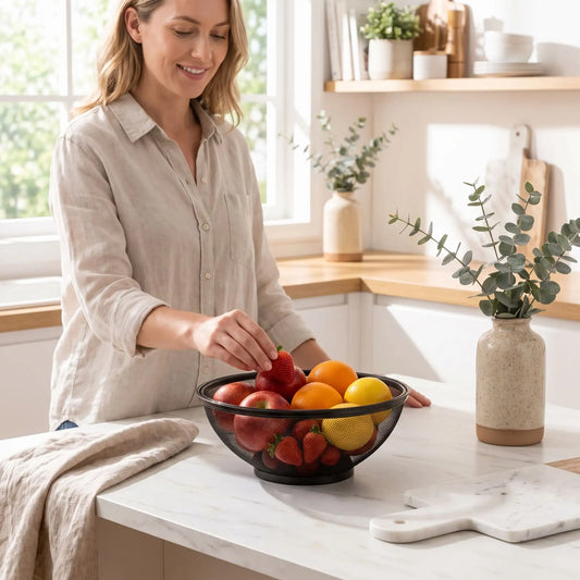 corbeille a fruit idéale pour ranger vos fruits et légumes