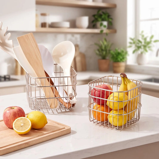 corbeille a fruit idéale pour vos ustensiles et aliments en cuisine