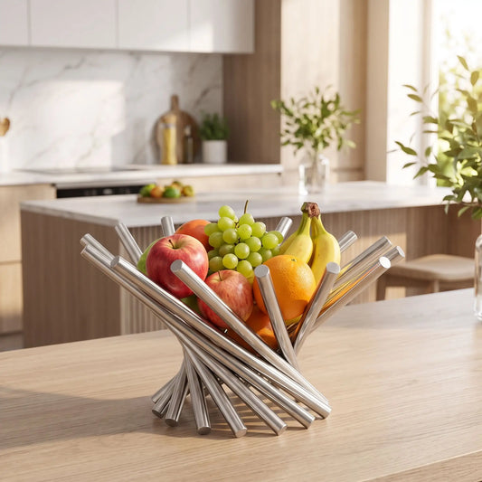 Corbeille à fruit design | Rotative Inox