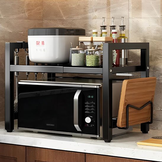 Étagère cuisine idéale pour plus d'espace de rangement