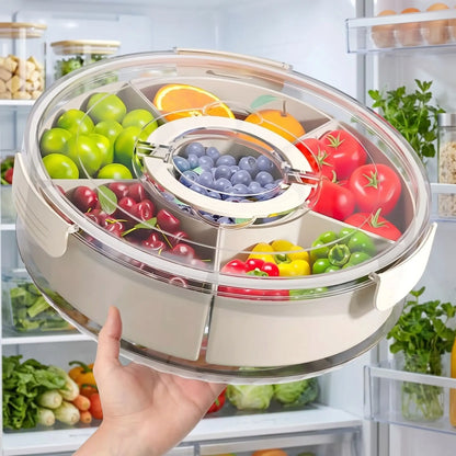 plateau tournant idéal pour conserver vos fruits et légumes