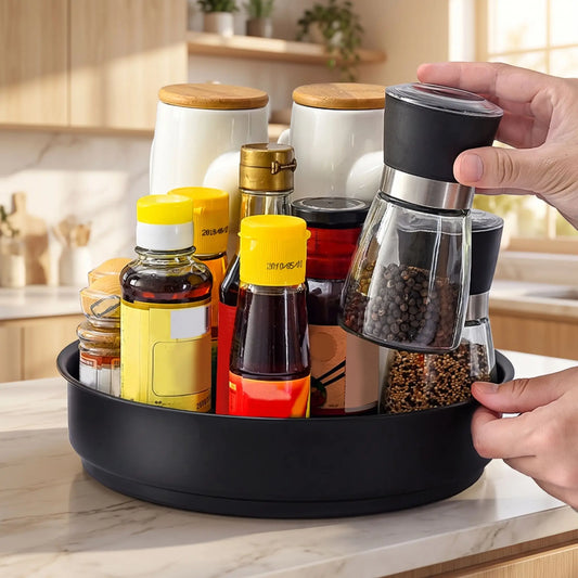 plateau tournant idéale pour le rangement de vos épices