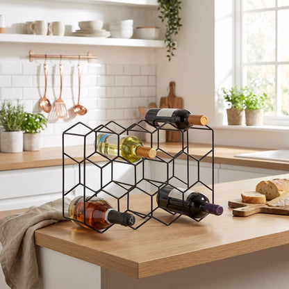 porte bouteille idéal pour le rangement propre de vos bouteilles