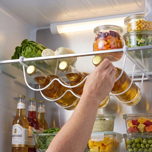 Porte bouteille parfait pour du rangement de vos bouteilles dans le frigo