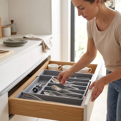 Range couvert idéal pour organiser vos tiroirs