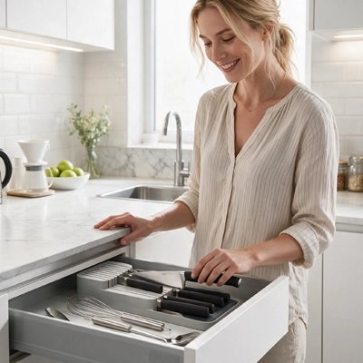 Range couvert idéal pour un rangement optimal de vos ustensiles de cuisine