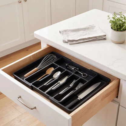 Range couvert pour optimiser l'espace de rangement des ustensiles