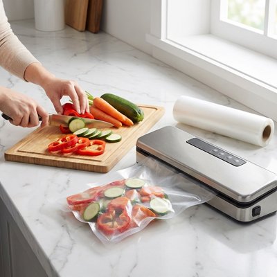 Sac sous vide alimentaire 