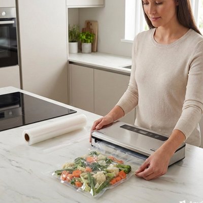 Sac sous vide alimentaire 